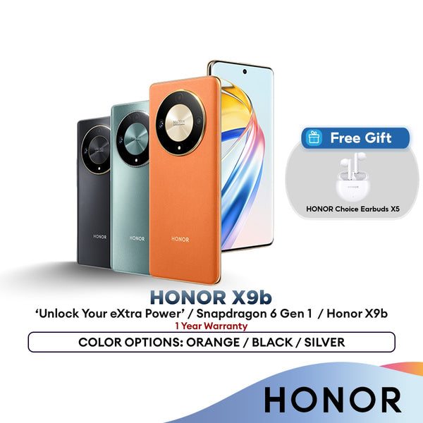 Honor X9b 5G Smartphone 6.78-Inch | 12GB RAM + 256GB ROM | Snapdragon 6 Gen 1 | 108MP Camera | 5800mAh Battery