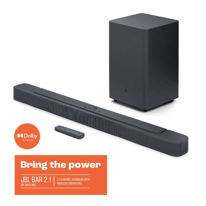 JBL Bar DEEP BASS (MK2) channel soundbar with wireless