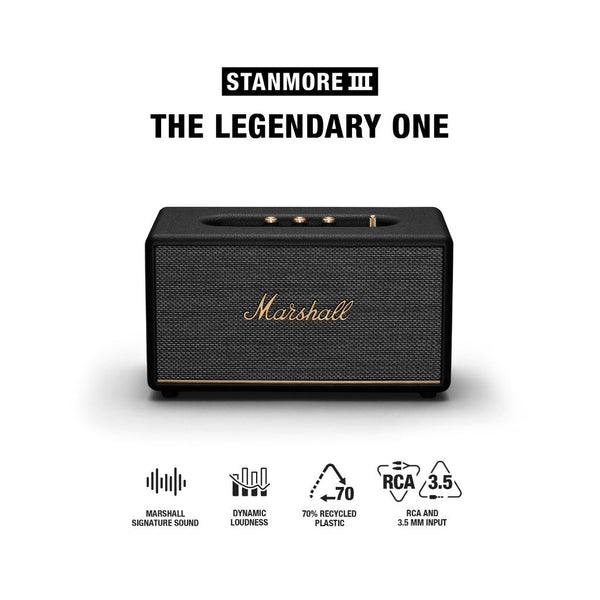 [MBB Special Staff Sale] Marshall Stanmore III Bluetooth Black