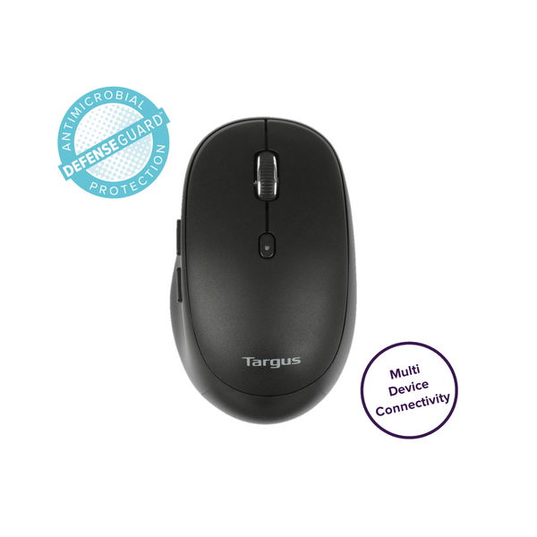 Targus Midsize Comfort Multi-Device Antimicrobial Wireless Mouse AMB582