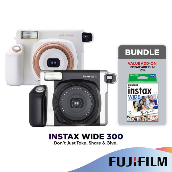 Fujifilm Instax Wide 300 Instant Photo Camera | Classic & Modern Camera