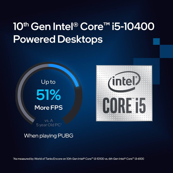 Intel® Core™ i5-10400F / i5-10400 (6-Core/12-Threads) Intel