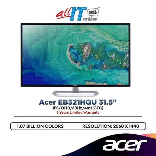 Acer EB321HQU 31.5"/IPS/QHD/60Hz/4ms(GTG) monitor