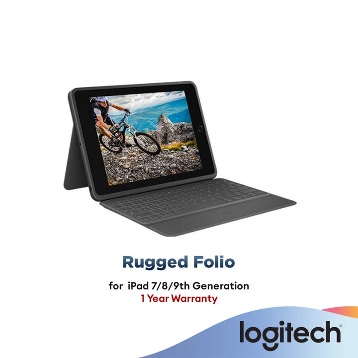 Logitech Rugged Folio for iPad (7th/8th/9th Protective