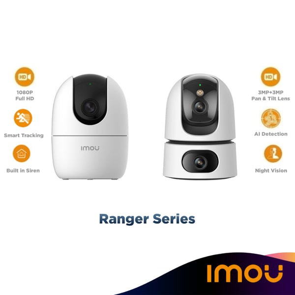 Imou Ranger 2 3MP 2K | Ranger Dual 3MP + 3MP Indoor Security Camera