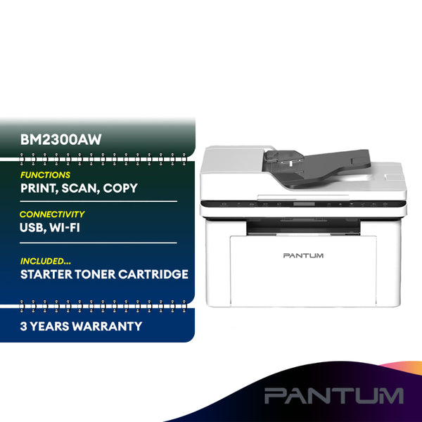 Pantum BM2300AW Mono Laser Multifunction Printer