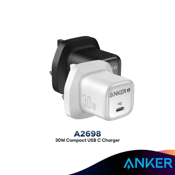 Anker Zolo Wall Charger A2698 30W 1 Port USB-C