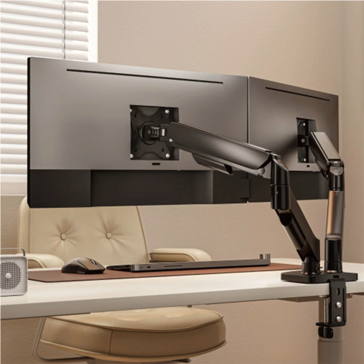 TECHGO LDT97-C024E Dual Monitor Economical Spring - Assisted Monitor A ...