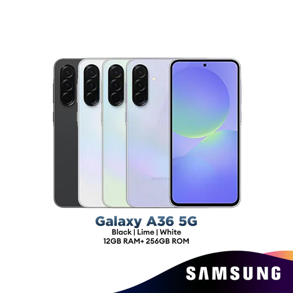 Samsung Smartphone Galaxy A36 5G 6.7"/2.4G/12GB/256GB [Black | Lime | White]