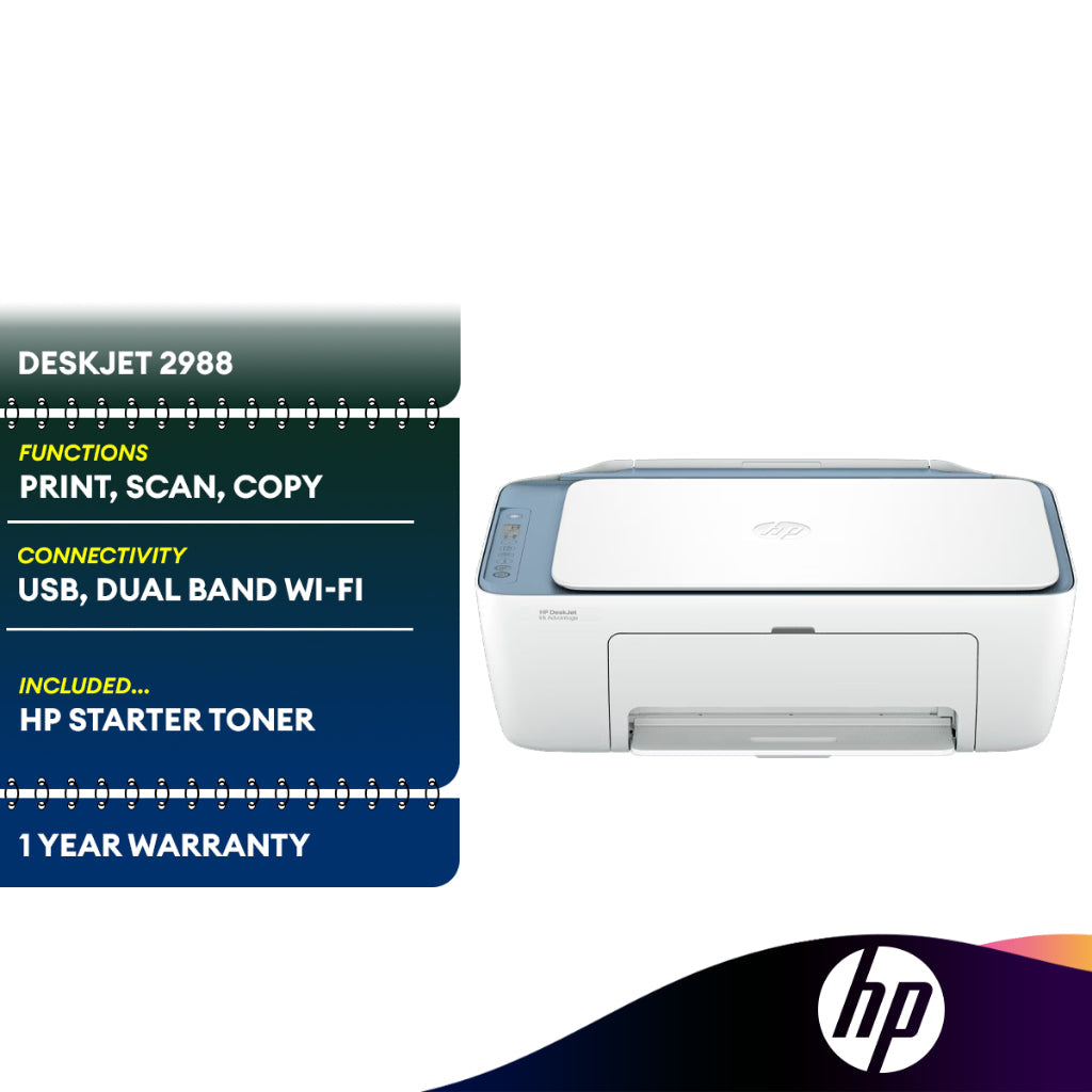 HP Deskjet 2988 / 2989 All-in-One Printer | Print Scan Copy | Wireless ...
