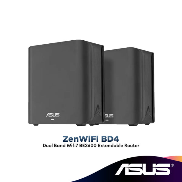 Asus ZenWiFi BD4 Dual Band Wifi7 BE3600 AiMesh Extendable Router