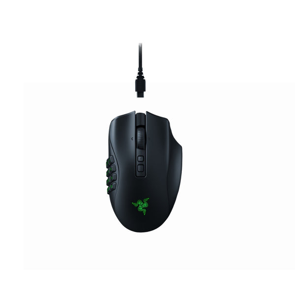 Razer Naga V2 Pro MMO Wireless Gaming Mouse with HyperScroll Pro Wheel (RZ01-04400100-R3A1)