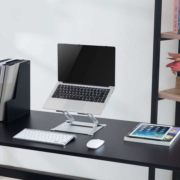 Brateck Foldable Stepless Adjustment Aluminum Laptop Riser For 11