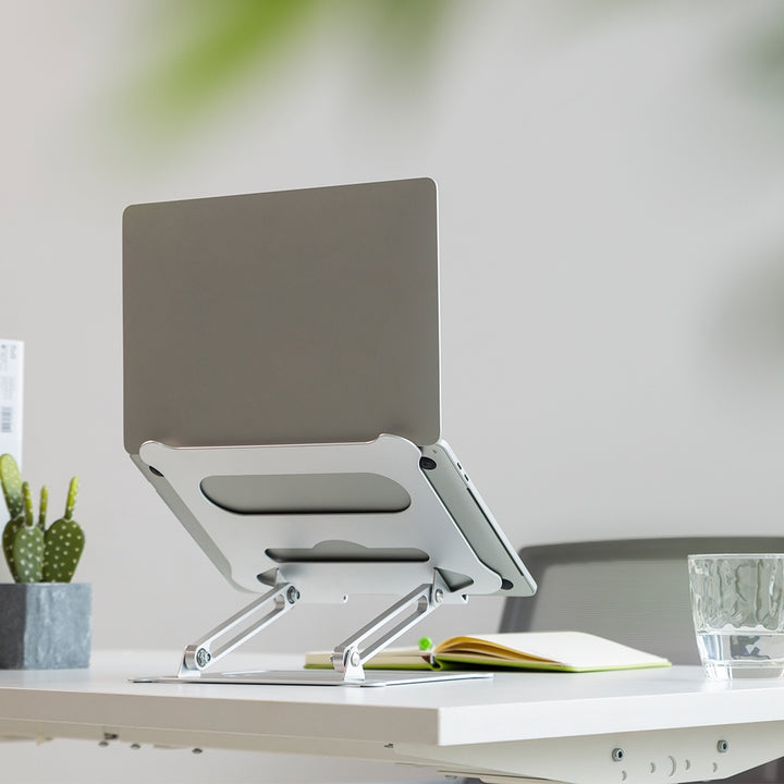 Brateck Foldable Stepless Adjustment Aluminum Laptop Riser For 11