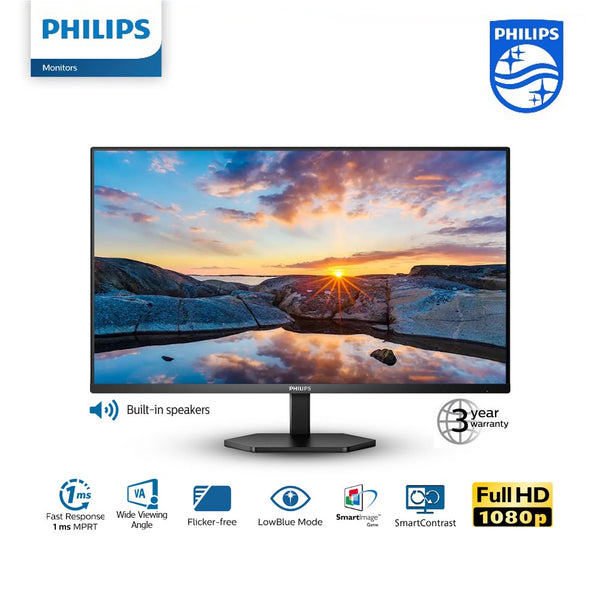 Philips 31.5" 32E1N3100LA VA FHD 75Hz 1ms Adaptive Sync Build-In Speaker LED Monitor