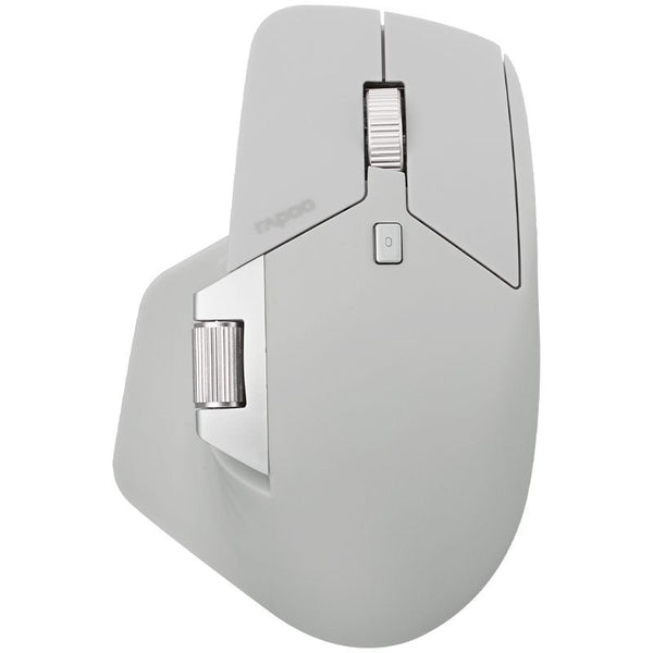 Rapoo MT760L Rechargeable Multi-Mode Wireless Mouse Ergonomic Bluetooth Mouse