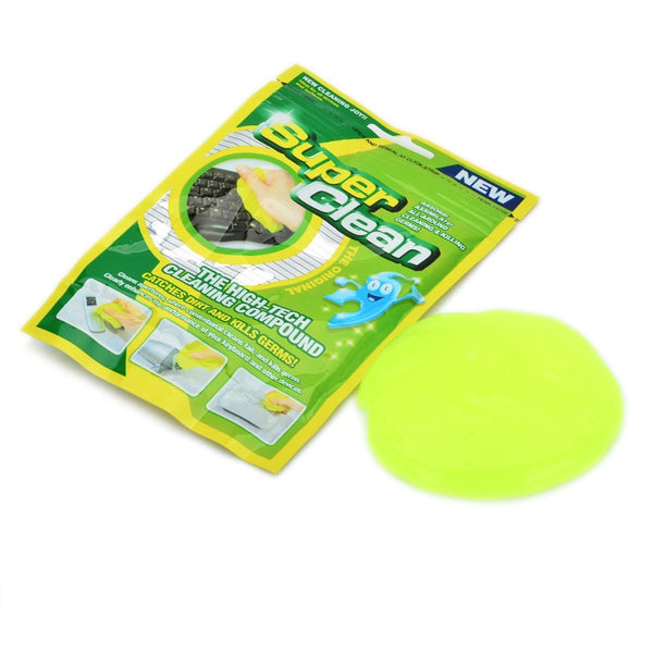 Super Clean Gel The High-tech cleaning compound Lime Green Color 80g