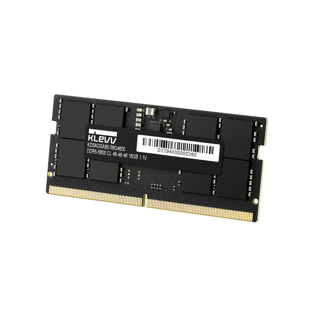 KLEVV DDR5 Laptop RAM 5600MT/s SODIMM Memory Module for Laptop