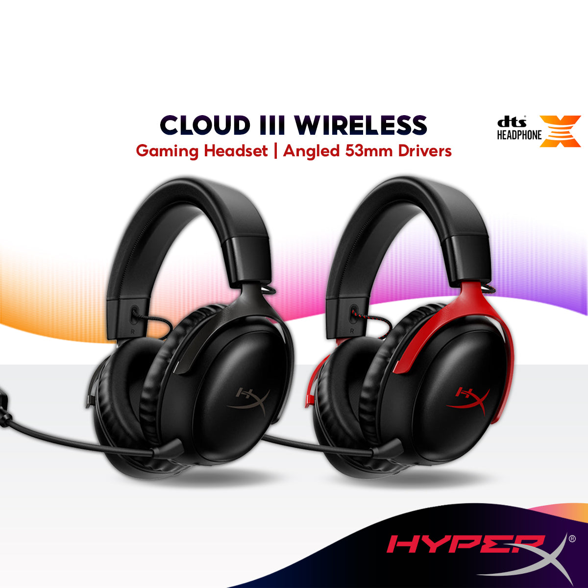 HyperX cloud III ワイヤレス ゲーミングヘッドセット 新品未開封