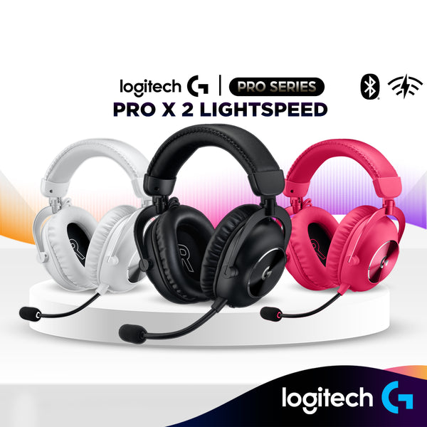 Logitech G PRO X 2 LIGHTSPEED Wireless Gaming Headset | Detachable Boom Mic | 50mm Graphene Drivers | Bluetooth
