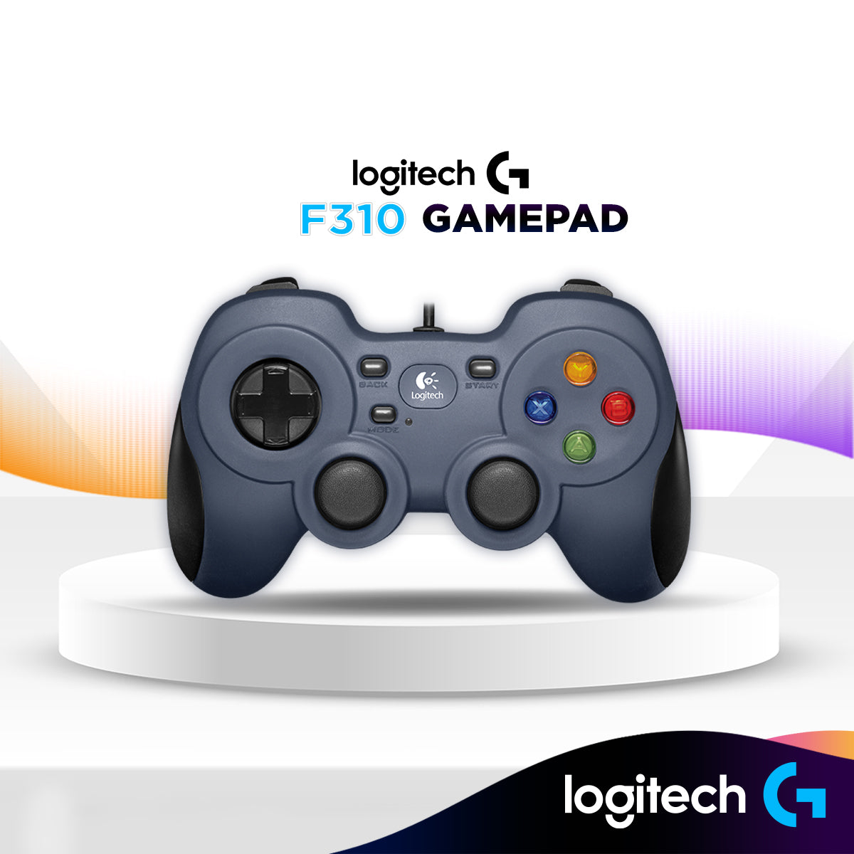 Logitech Controller Buttons Logitech F310 Wired Gamepad Controller Console Like Layout 4 Switch D ...