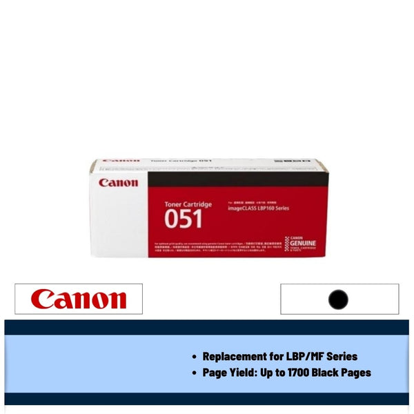 Canon 051 Toner Cartridge (Black)