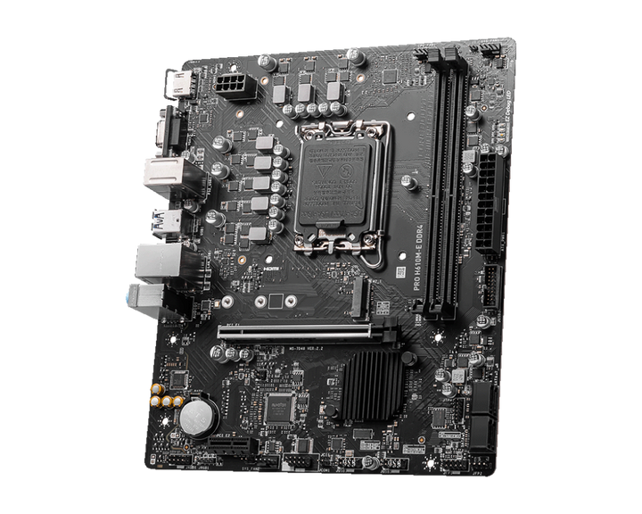 MSI Intel PRO H610M-E DDR4 LGA1700 m-ATX Motherboard – ALL IT Hypermarket