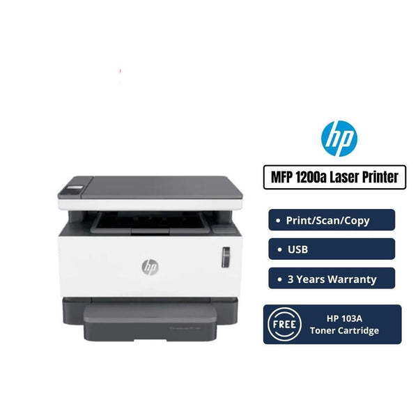 HP neverstop MFP (1200a/1200w) Printer