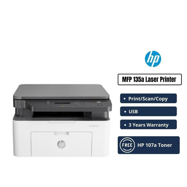 HP (MFP135A/MFP135W) LaserJet Printer