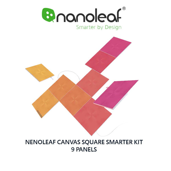 Nanoleaf Canvas Square Smarter Kit 9 packs (NL29-0002SW-9PK) White