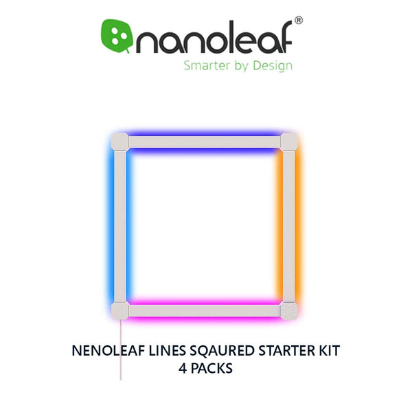 Nanoleaf Lines Squared Starter Kit 4 packs (NL59K01-4SN00) White