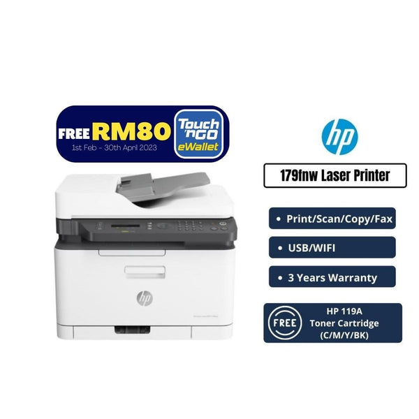 HP Laserjet Pro Color 179fnw Printer