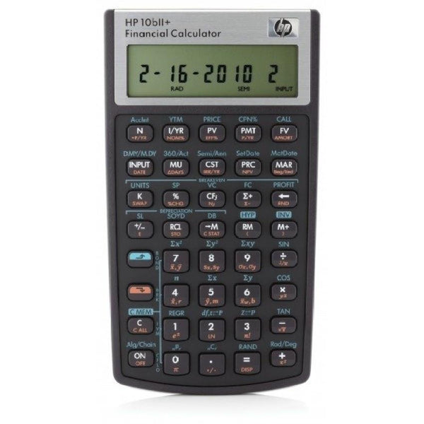 HP 10BII + Financial Calculator