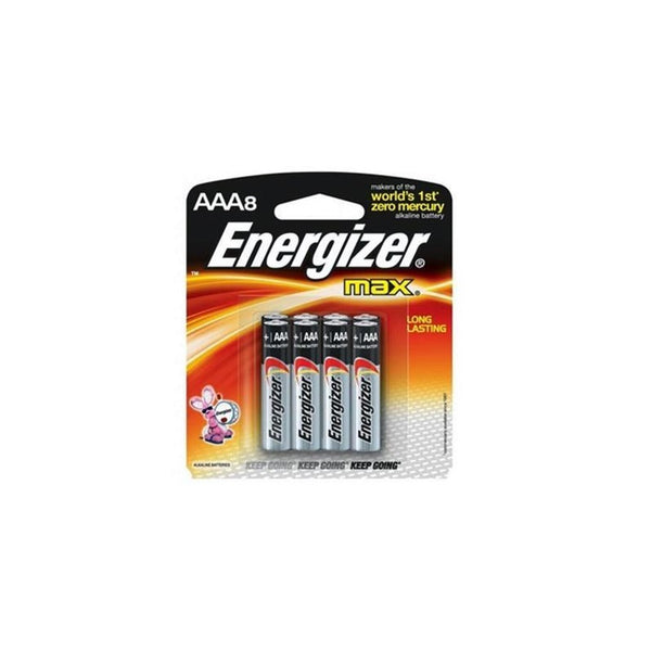 Energizer Max E92BP8 AAA Battery - 8PCS
