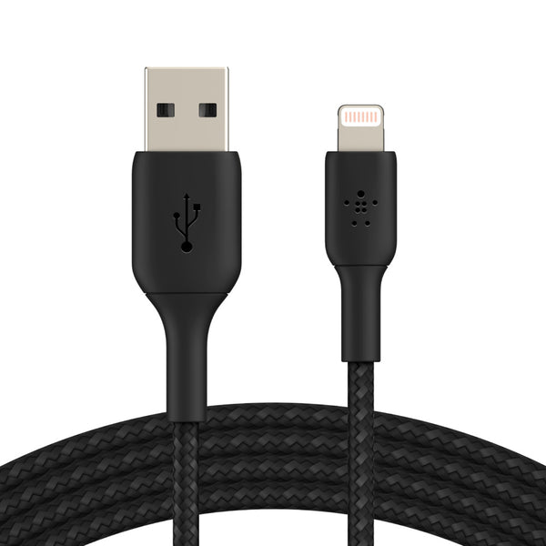 Belkin BOOST CHARGE Braided Lightning to USB-A Cable