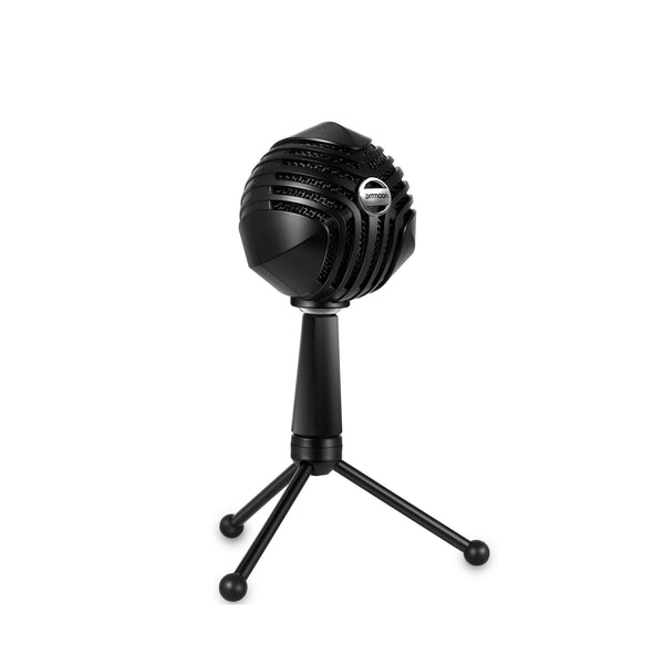 Yanmai GM-888 USB Wired Spherical Directional Condenser Microphone with Tripod Stand - Black