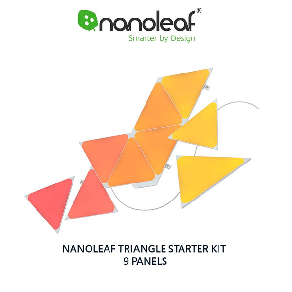 Nanoleaf Triangle Shape Starter Kit 9 Packs (NL47-0002TW-9PK) White