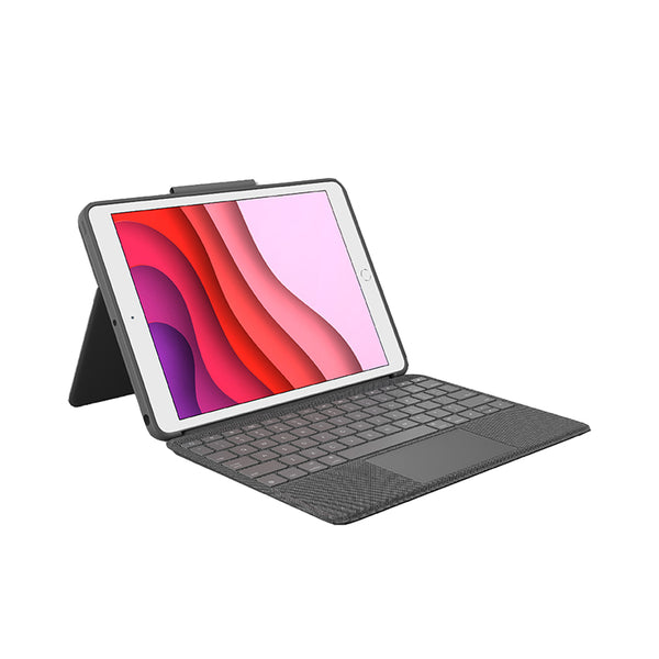 Logitech Combo Touch for iPad (7th/8th/9th Gen.) - Graphite (920-009726)