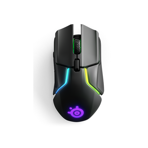 SteelSeries Rival 650 Dual Sensor RGB Wireless Gaming Mouse (62456)