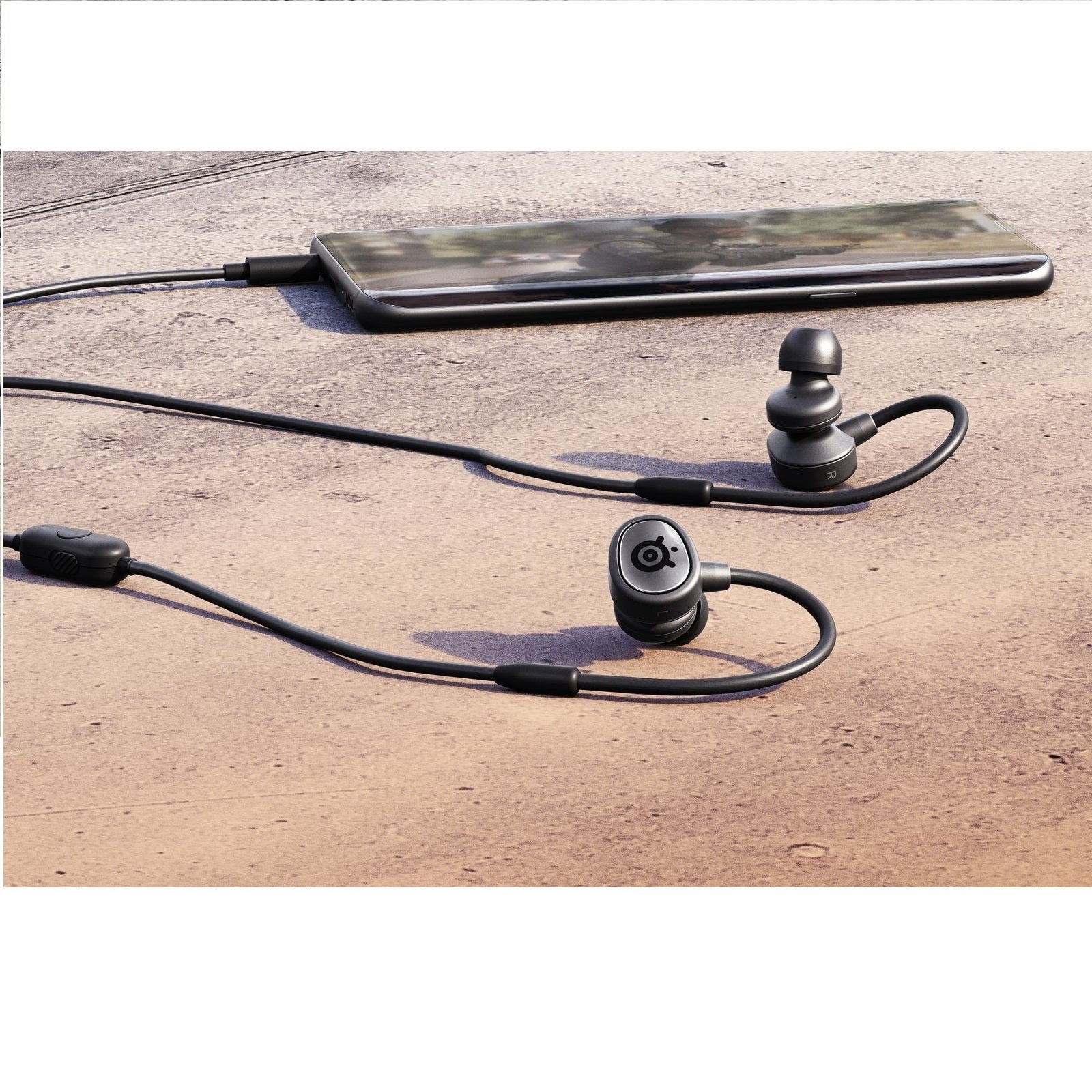 SteelSeries TUSQ In-Ear Wired Earphone Mobile Gaming Headset (61650 ...