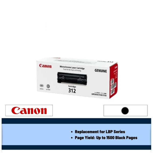 Canon 312 Toner Cartridge (Black)