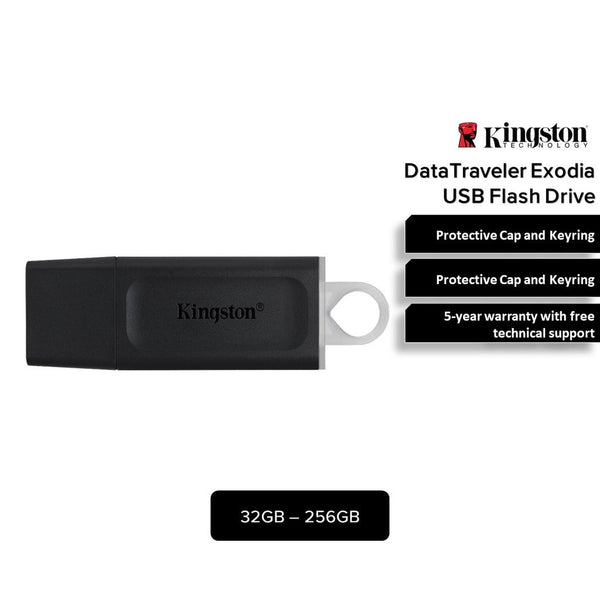 Kingston DataTraveler Exodia DTX USB 3.2 Flash Drive (128GB / 64GB / 32GB)