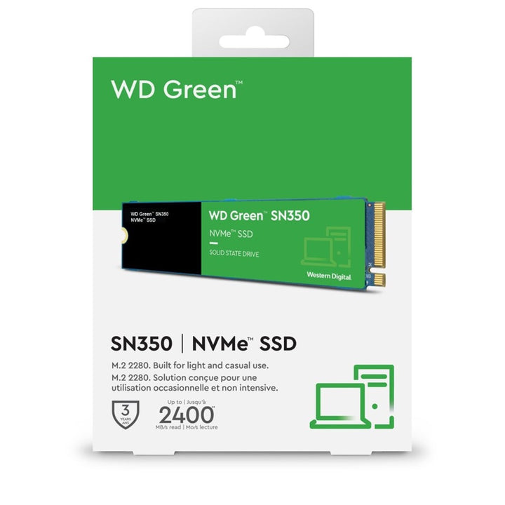 Western Digital WD Green SN350 (500GB/1TB/2TB) NVMe PCIe SSD Solid