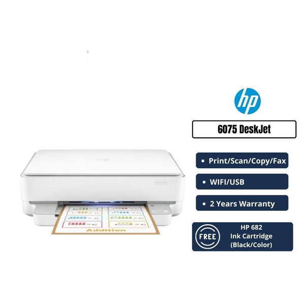 HP (6075/6475) DeskJet Plus Ink Advantage All-in-One Printer