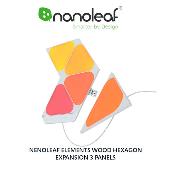 Nanoleaf Mini Triangle Shape Starter Kit 5 Packs (NL48-5002TW-5PK) White