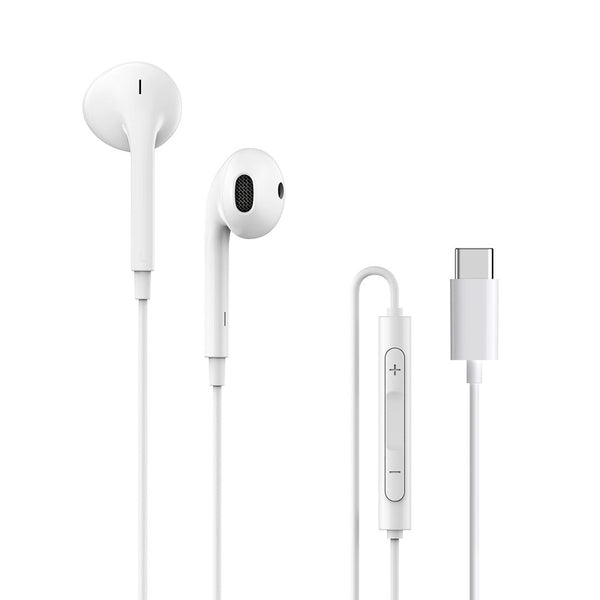 Edifier P180 USB-C - Hi-Res Classic Wired Earphone with Mic | type C USB | Phone Call Inline Volume Control Semi In-Ear