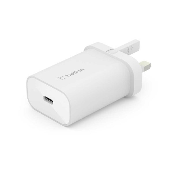 Belkin WCA004myWH BOOSTCHARGE USB-C PD 3.0 PPS Wall Charger 25W
