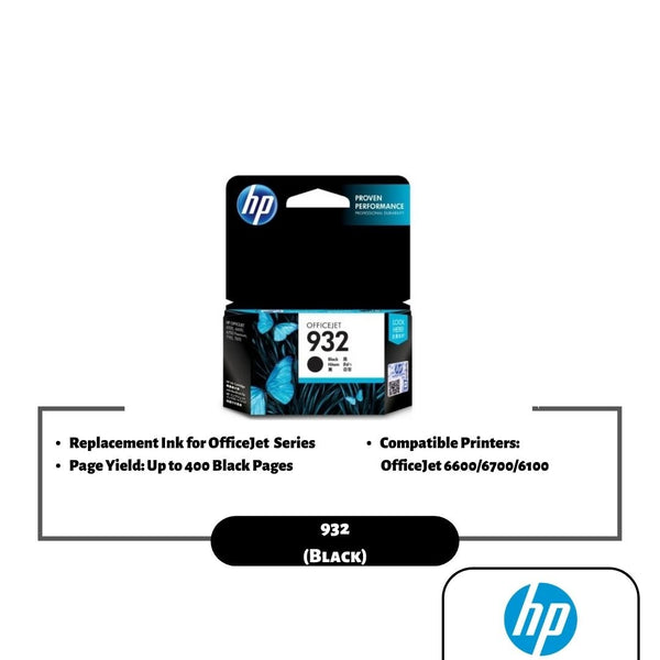 HP 932 Ink Cartridge (Black)