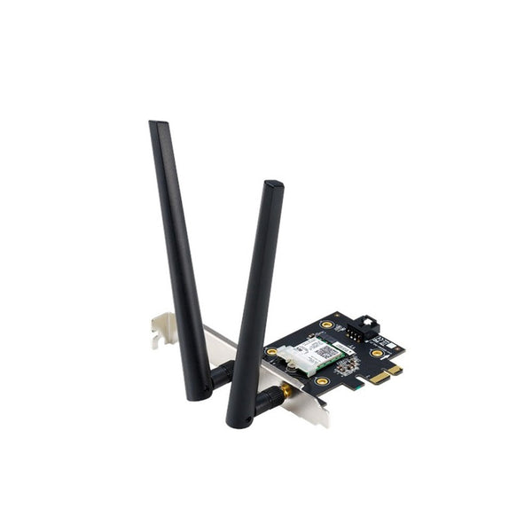 Asus Wireless Wifi 6 AX3000 PCE-AX3000 Dual Band PCI-E WiFi 6 (802.11ax) Bluetooth 5.0 (BULK PACK, 3 Years Warranty)