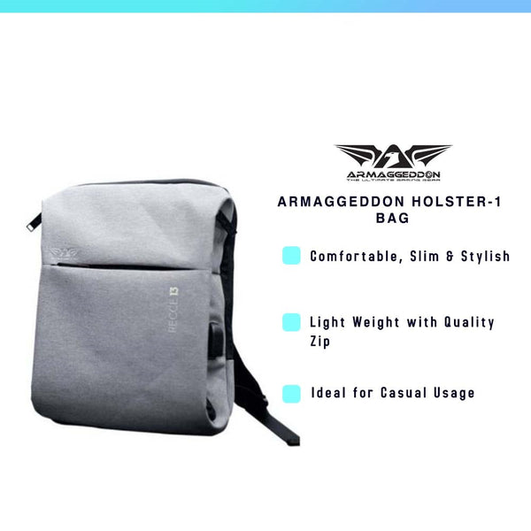 Armaggeddon Tablet/ Laptop Backpack RECCE 13 Grey